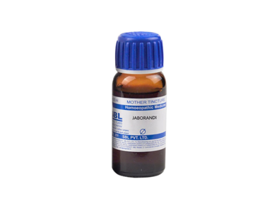 SBL Jaborandi Q Mother Tincture pack side view