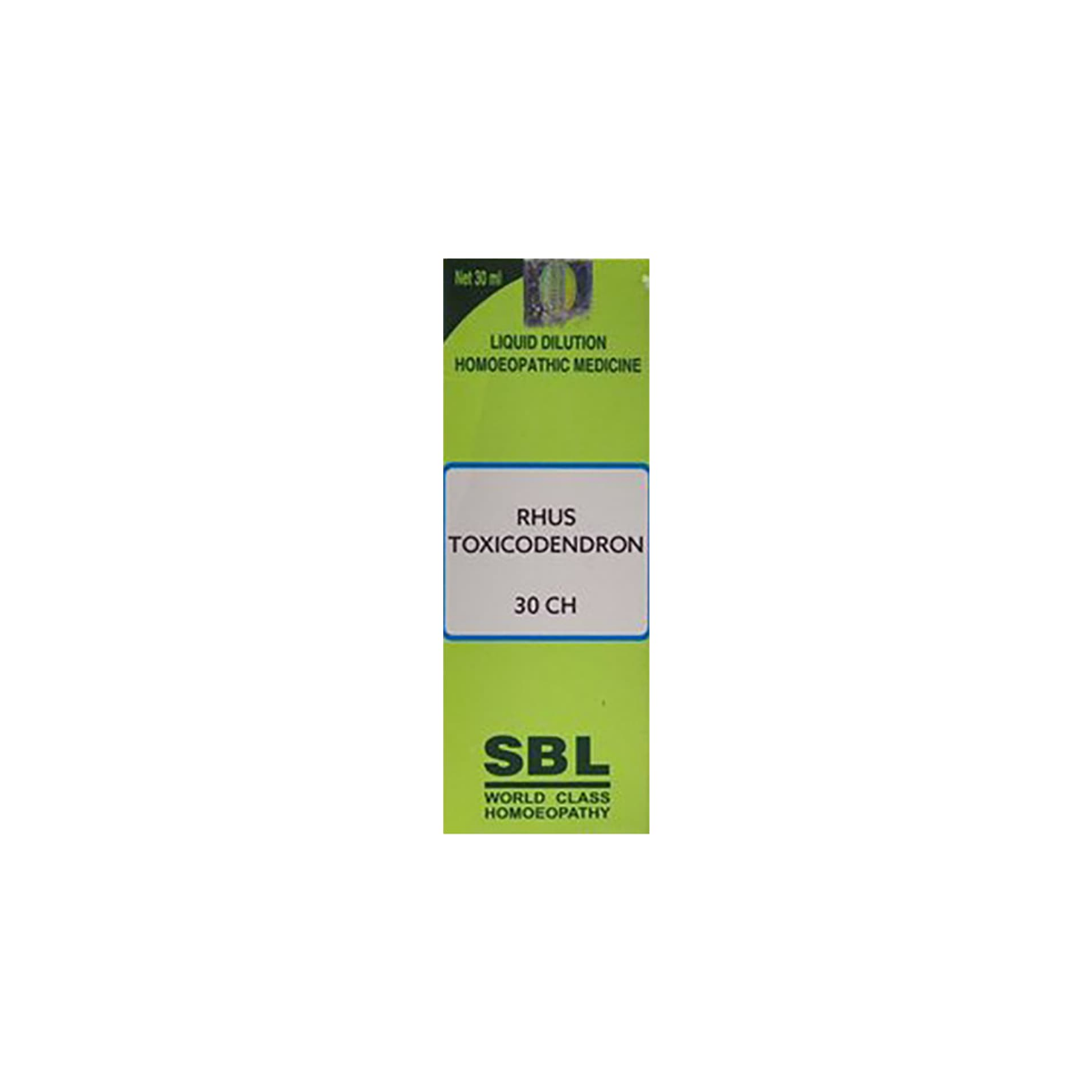 SBL Rhus Toxicodendron Dilution pack front view