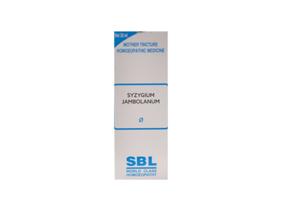 SBL Syzygium Jambolanum Q Mother Tincture pack front view