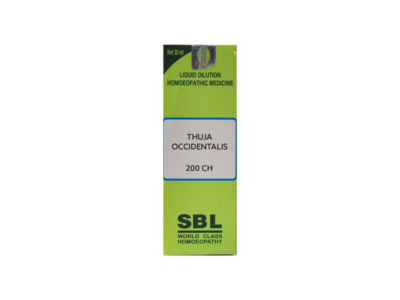 SBL Thuja Occidentalis Dilution pack front view