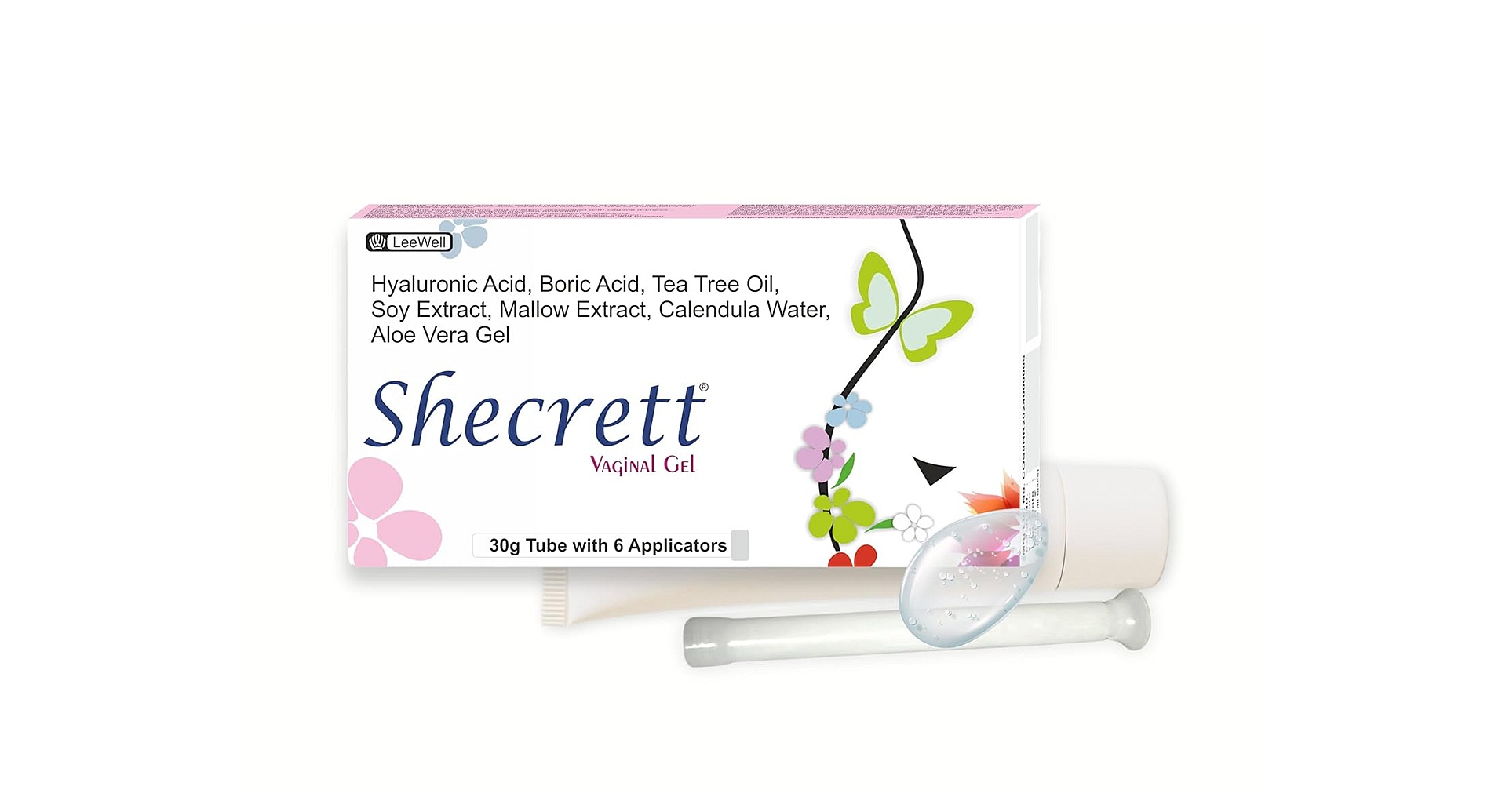 Shecrett Boric Acid Vaginal Gel