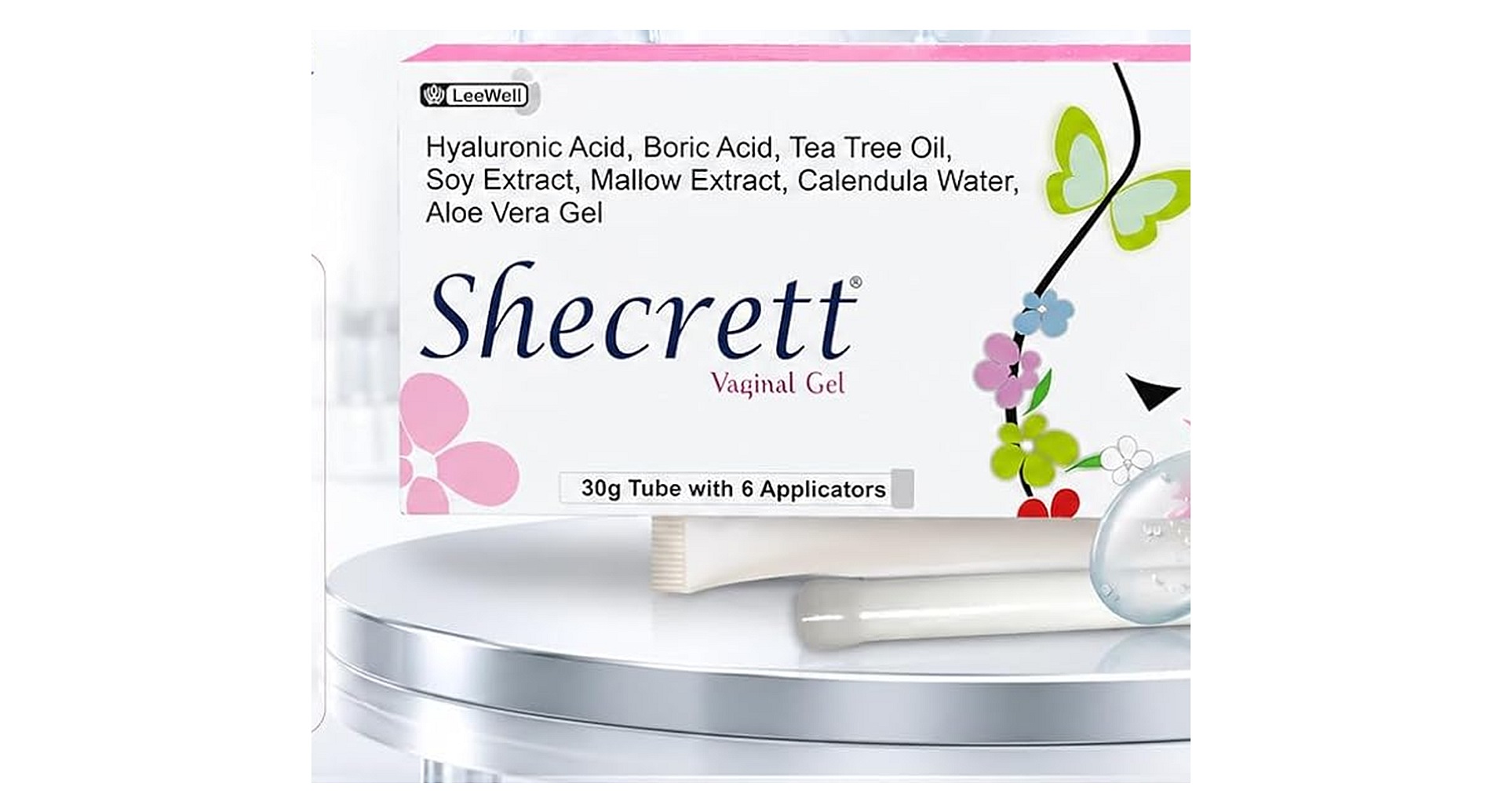 Shecrett Boric Acid Vaginal Gel