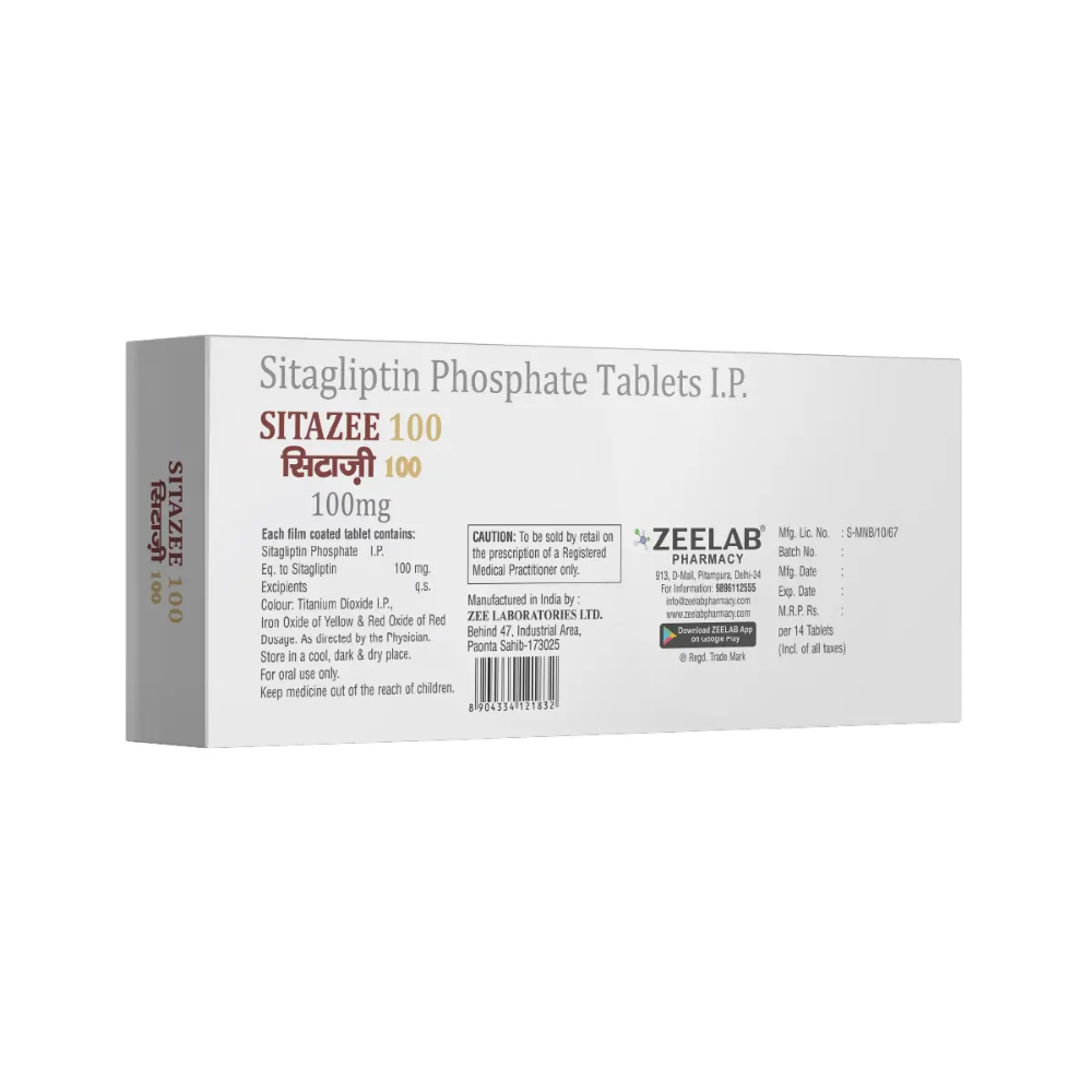 Sitazee 100mg Tablet