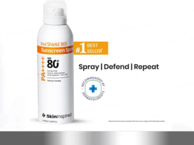 SkinInspired Invi Shield 365 Sunscreen Spray SPF 80