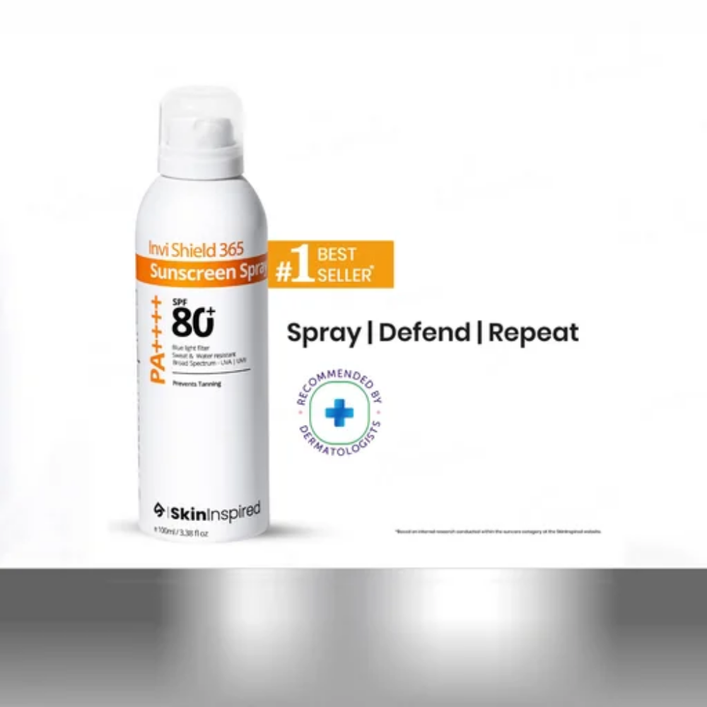 SkinInspired Invi Shield 365 Sunscreen Spray SPF 80
