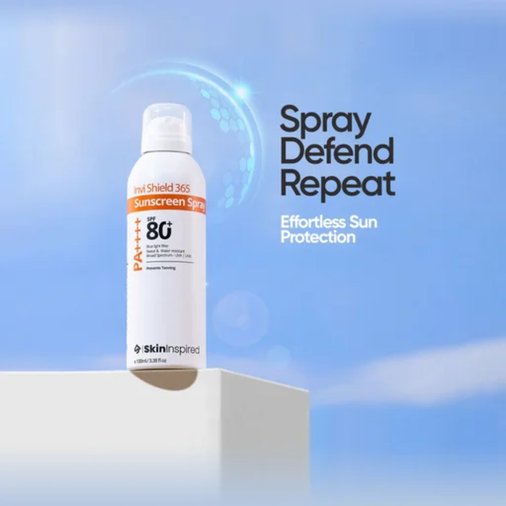 SkinInspired Invi Shield 365 Sunscreen Spray SPF 80