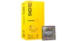 Skore Flavored Dotted Coloured Condoms Banana
