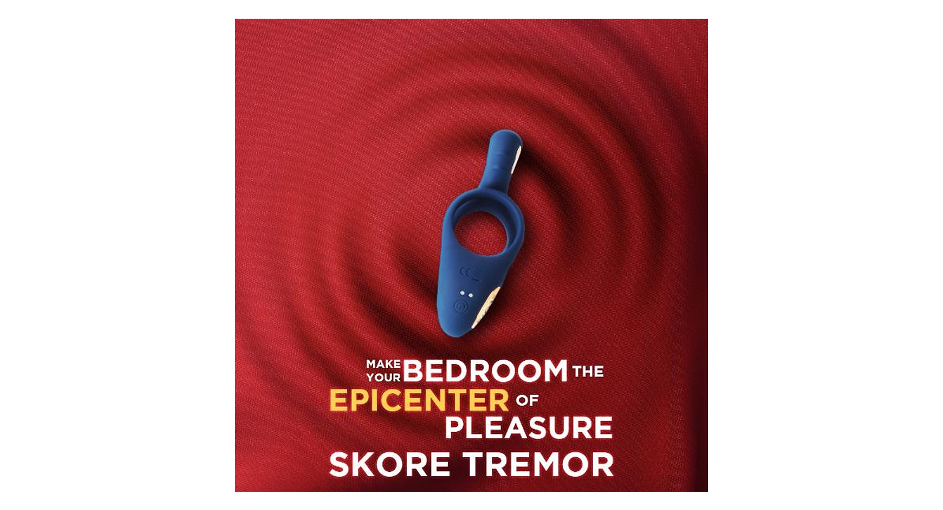 Skore Tremor Rechargeable Dual Motor Vibrating Ring
