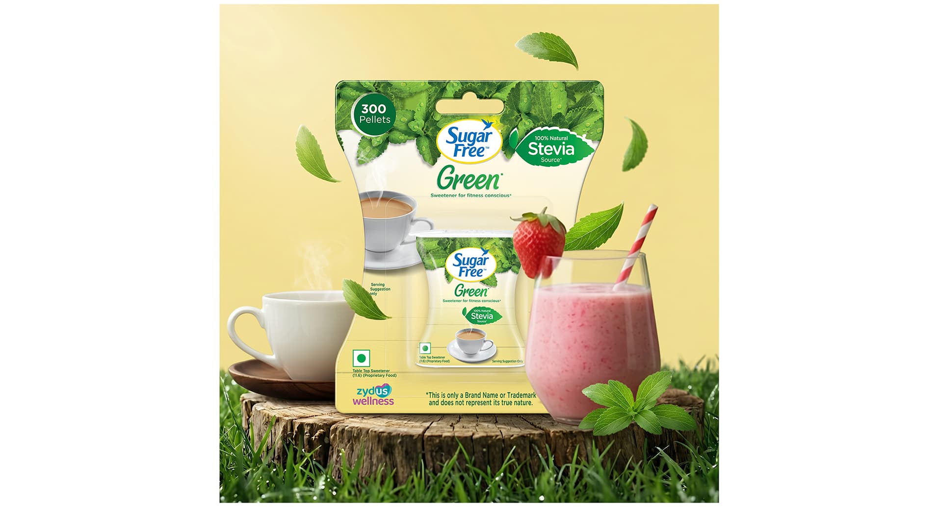 Sugar Free Green Stevia Sweetener