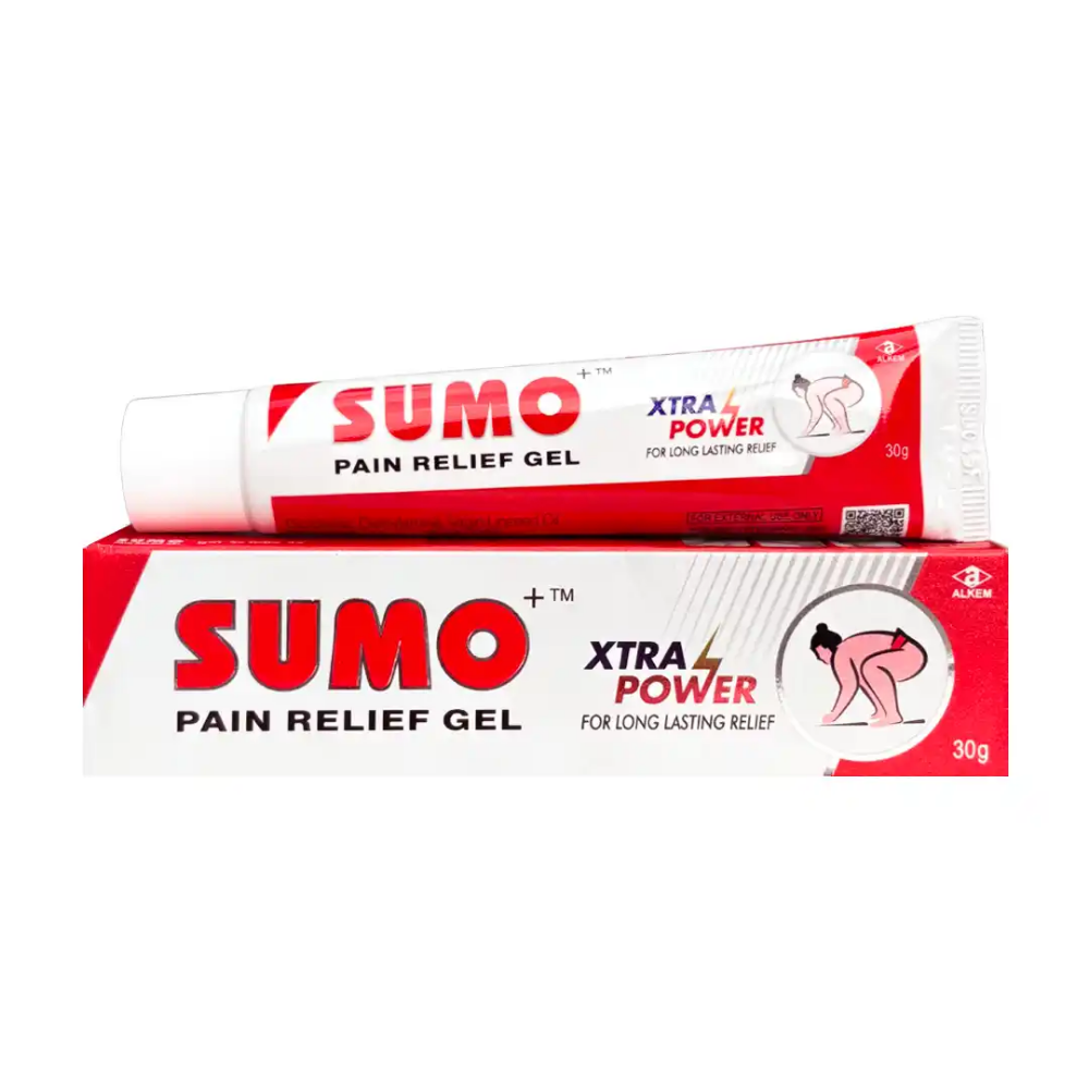 Sumo Plus Pain Relief Gel Xtra Power