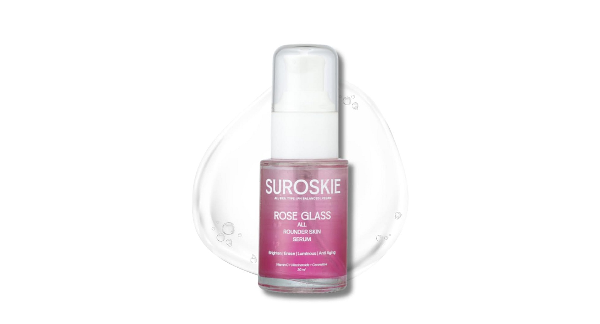 Suroskie Rose Glass All Rounder Face Serum