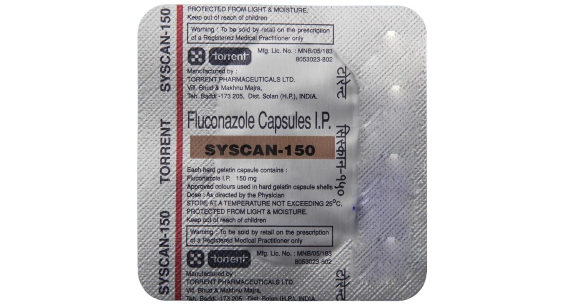 Syscan 150mg Capsule