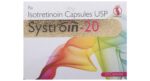 Systroin 20mg Capsule pack front view