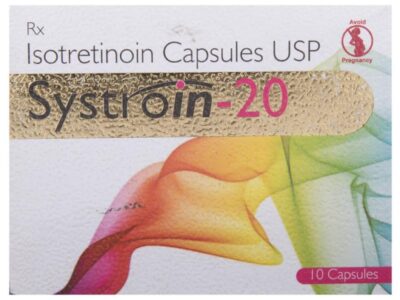 Systroin 20mg Capsule pack front view