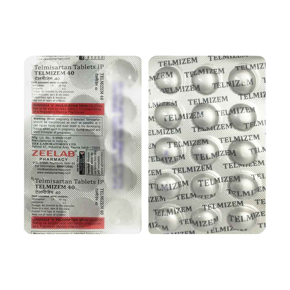 Telmizem 40 AM Tablet