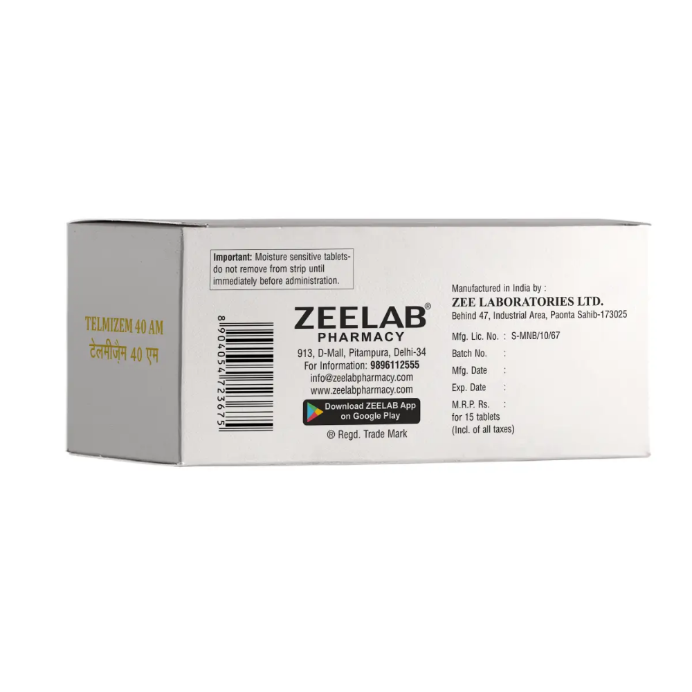Telmizem 40 AM Tablet
