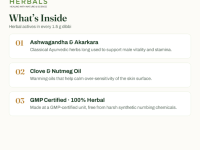 Tiger King Timing Cream key herbal ingredients