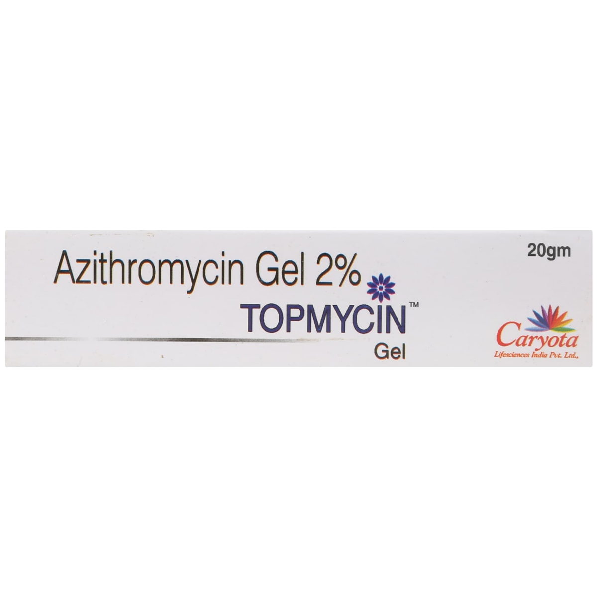 Topmycin Gel pack side view