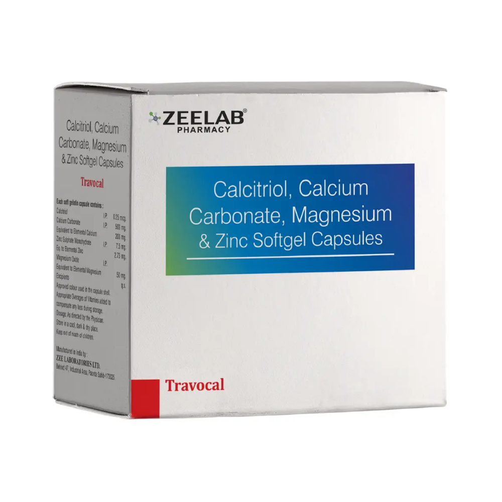 Travocal Calcium Softgel Capsule