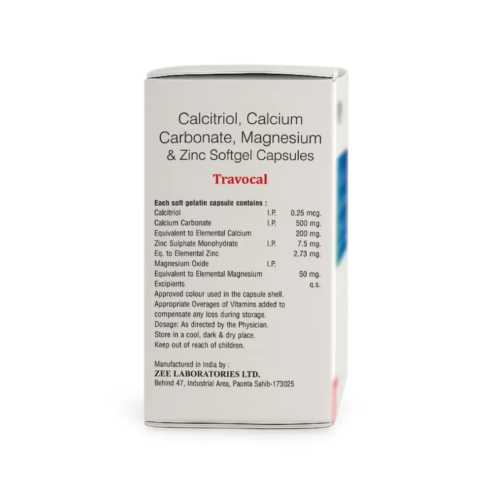 Travocal Calcium Softgel Capsule