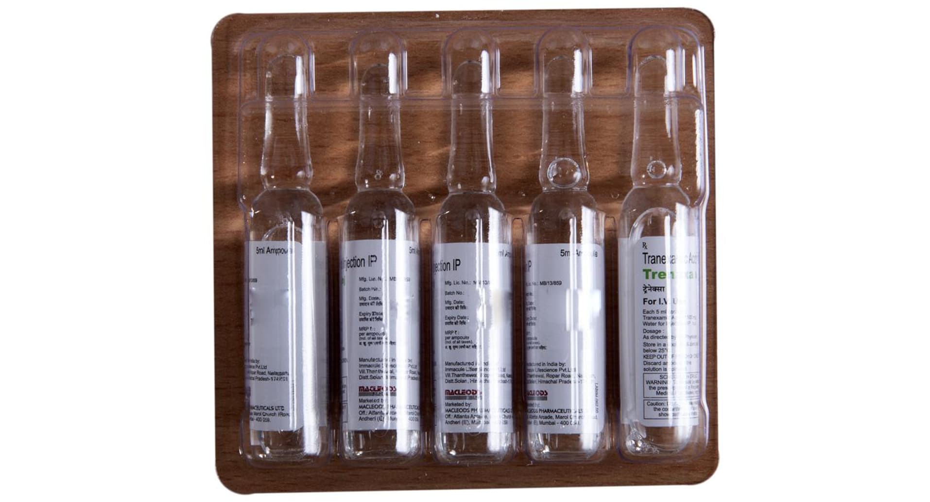 Trenaxa 500mg Injection