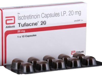Tufacne 20mg Capsule pack front view