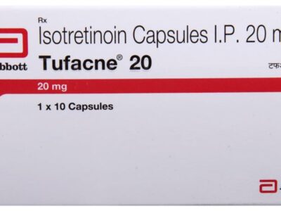 Tufacne 20mg Capsule pack side view