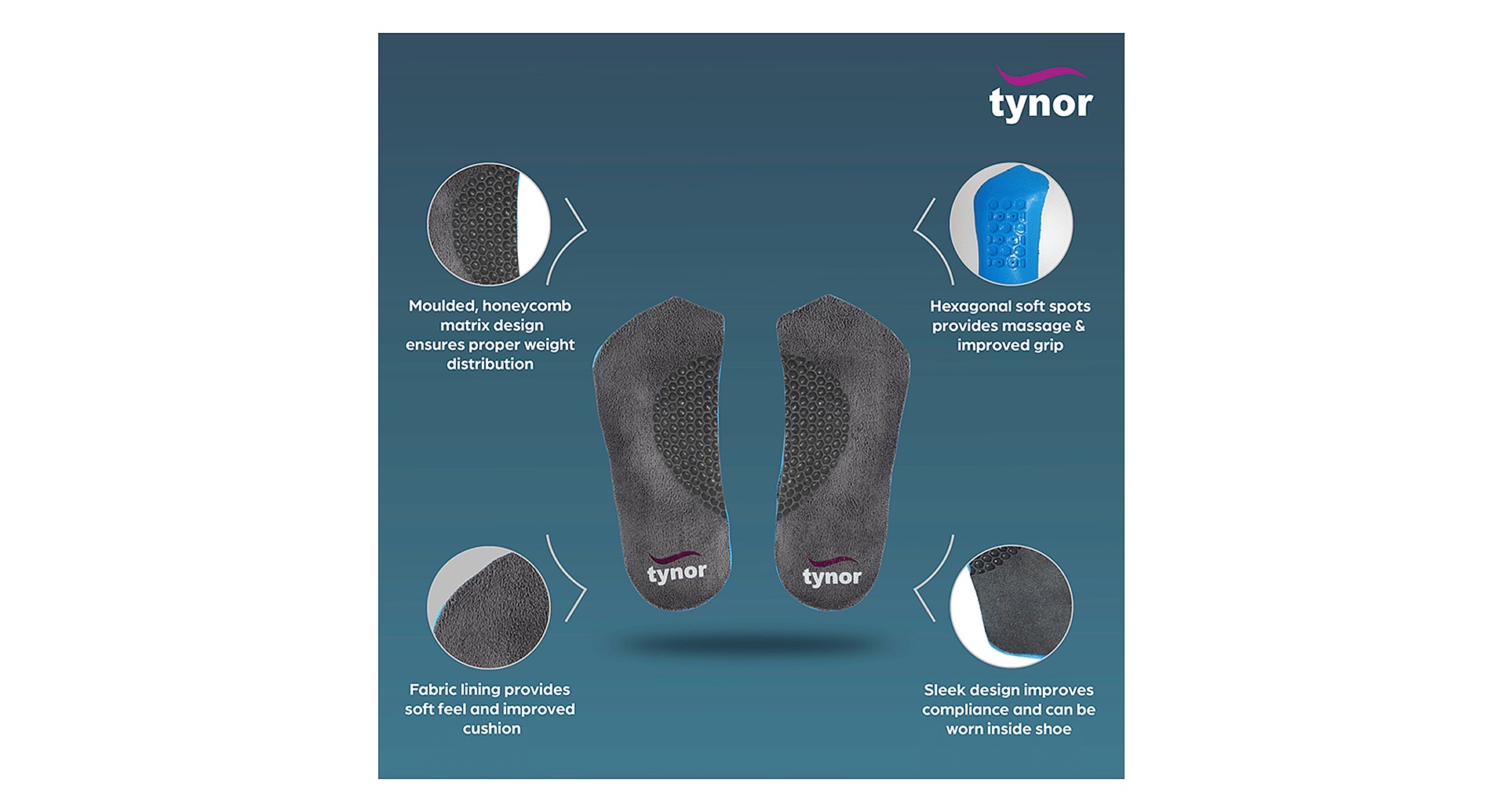Tynor K-10 Medial Arch Orthosis
