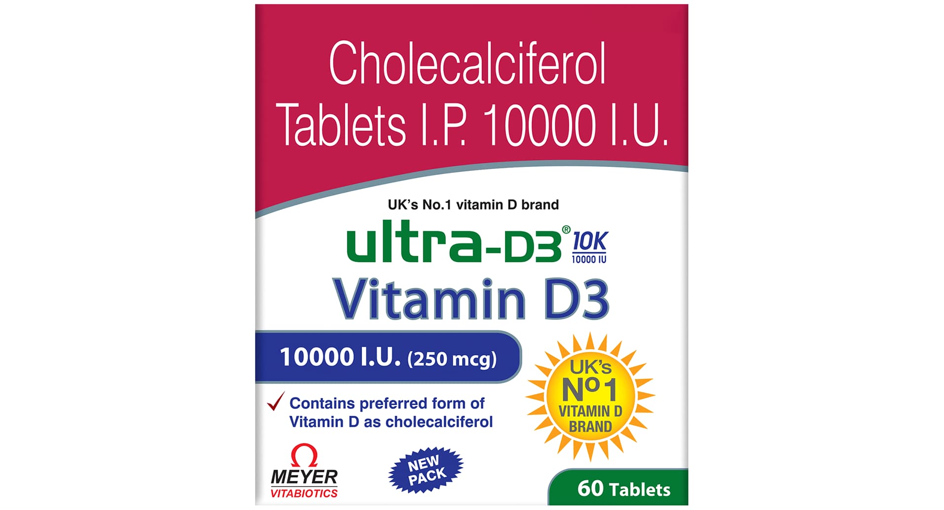 Ultra D3 10K 10000 IU Tablet