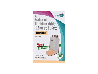 Umiflo Inhaler CFC Free pack side view