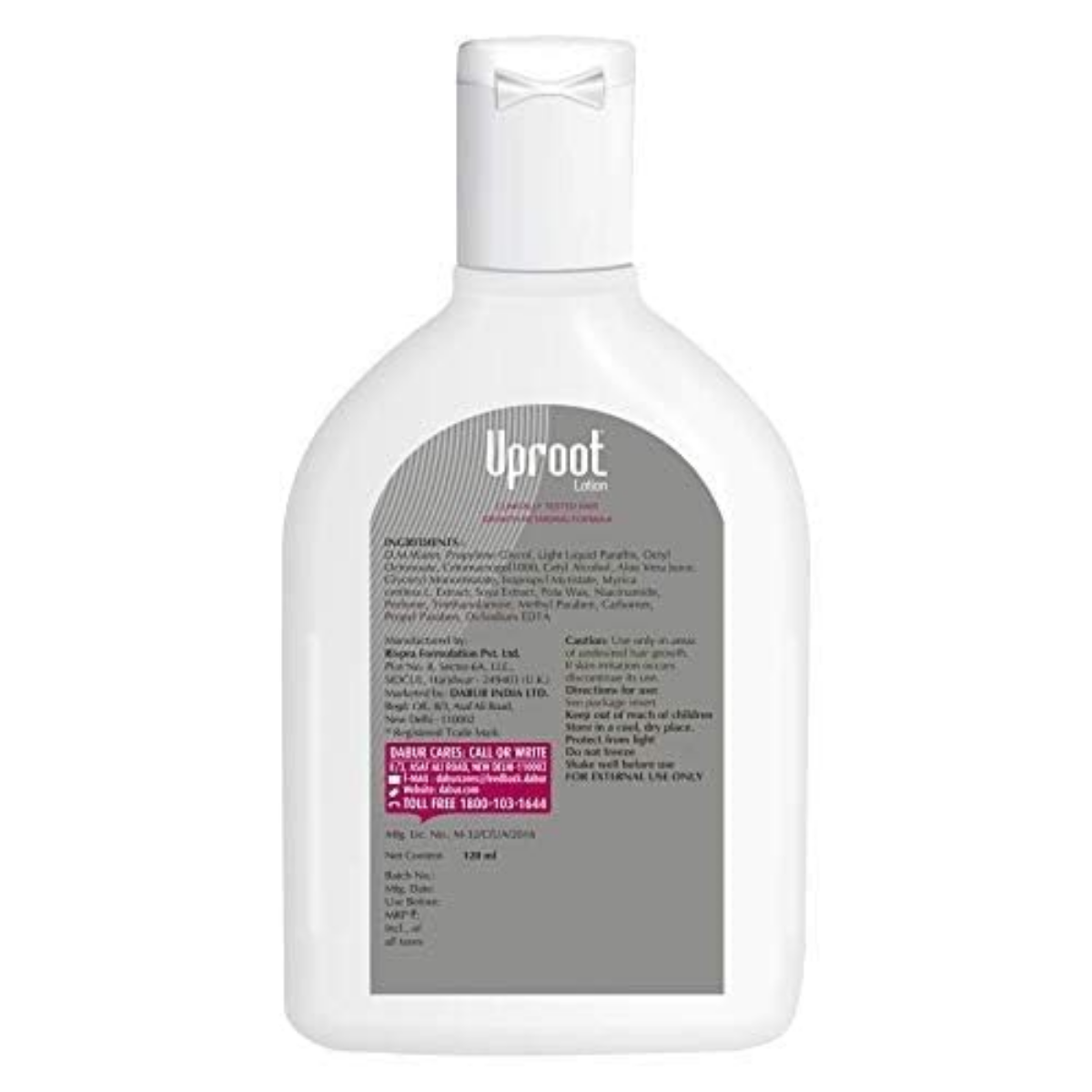 Uproot Hair Growth Retarding Lotion pack side view
