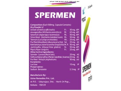 Usine Sperman Capsule