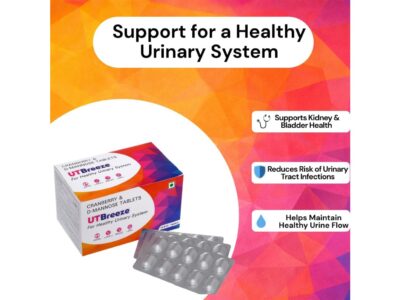 UTBreeze Cranberry and D-Mannose Tablets