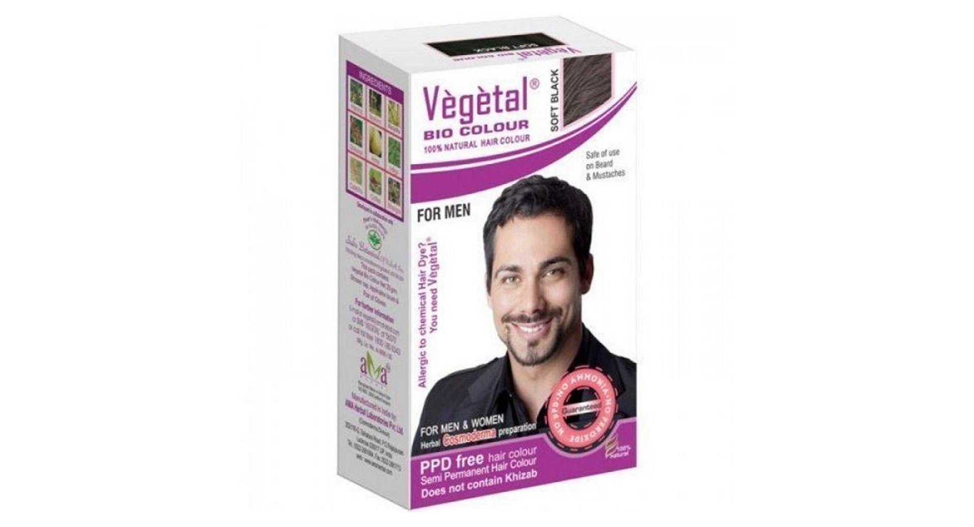 Vegetal Bio Colour Natural Hair Color Soft Black