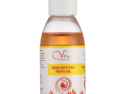 Vigini Fiery Hot 2 in 1 Men's Oil