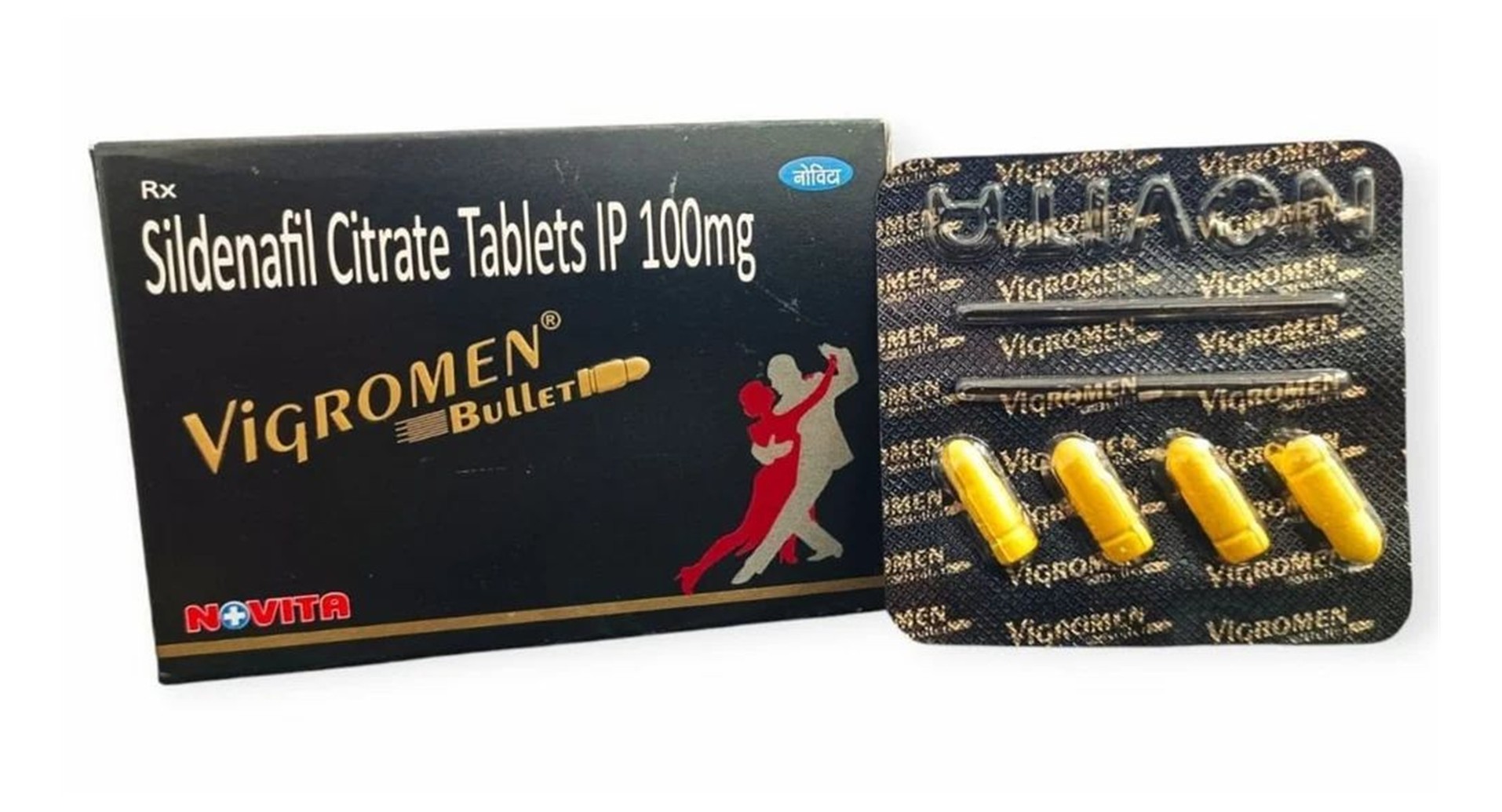Vigromen Bullet 100mg Tablet