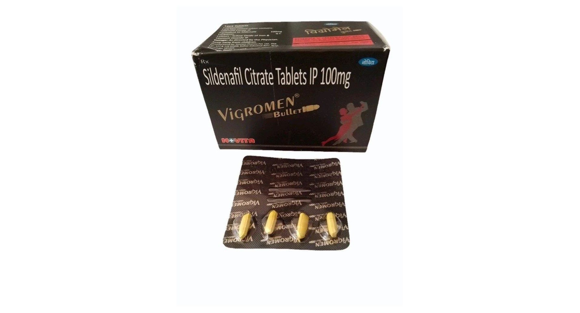 Vigromen Bullet 100mg Tablet