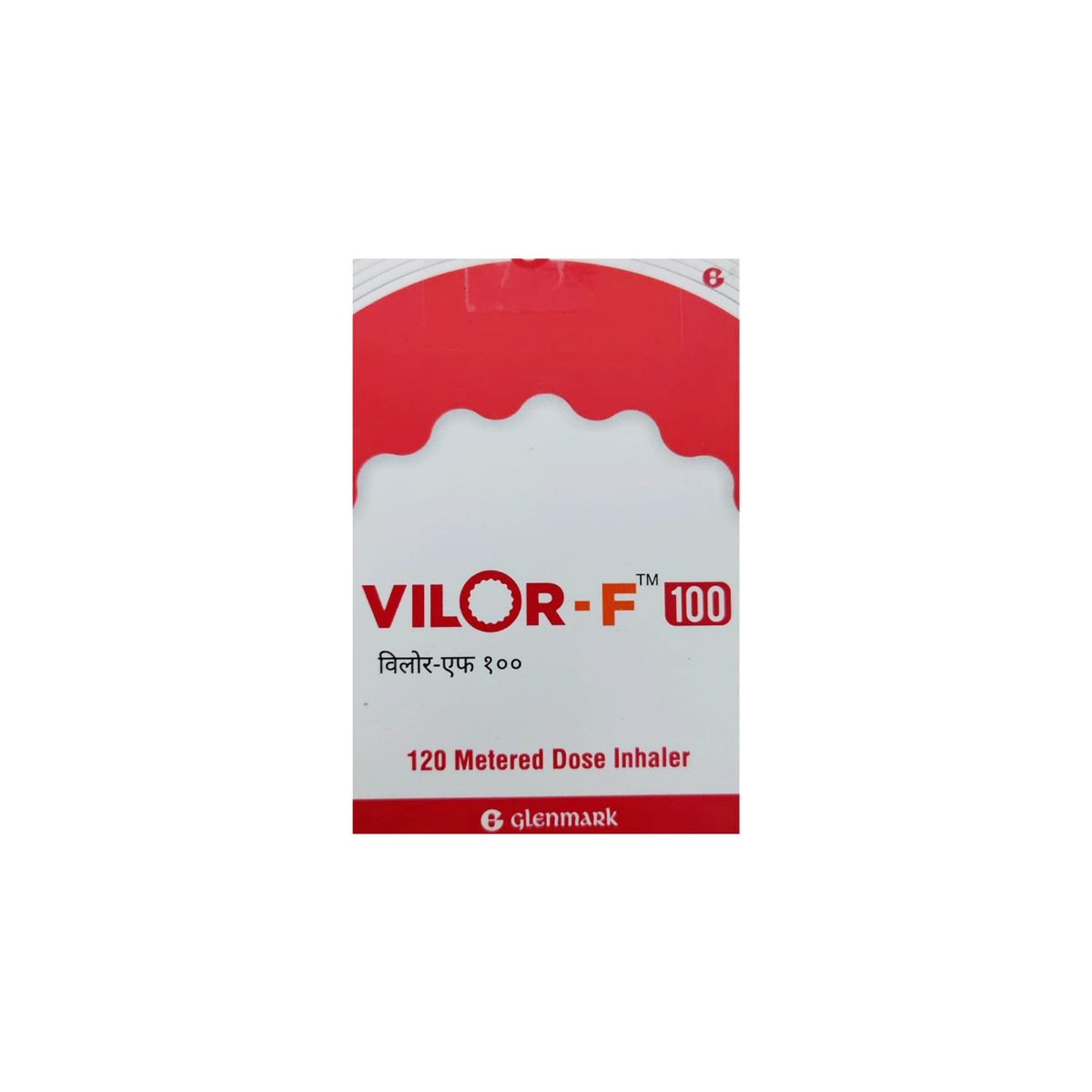 Vilor-F 100 Inhaler pack front view