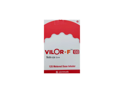 Vilor-F 100 Inhaler pack side view