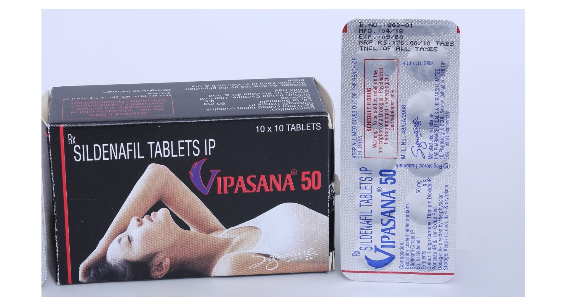 Vipasana 50 Mg Tablet