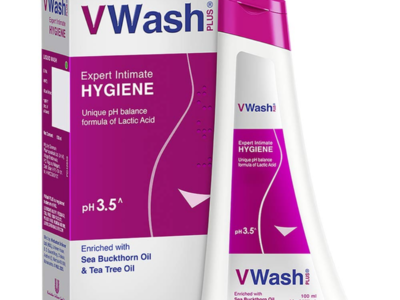 VWash Plus Expert Intimate Hygiene Wash pack front view