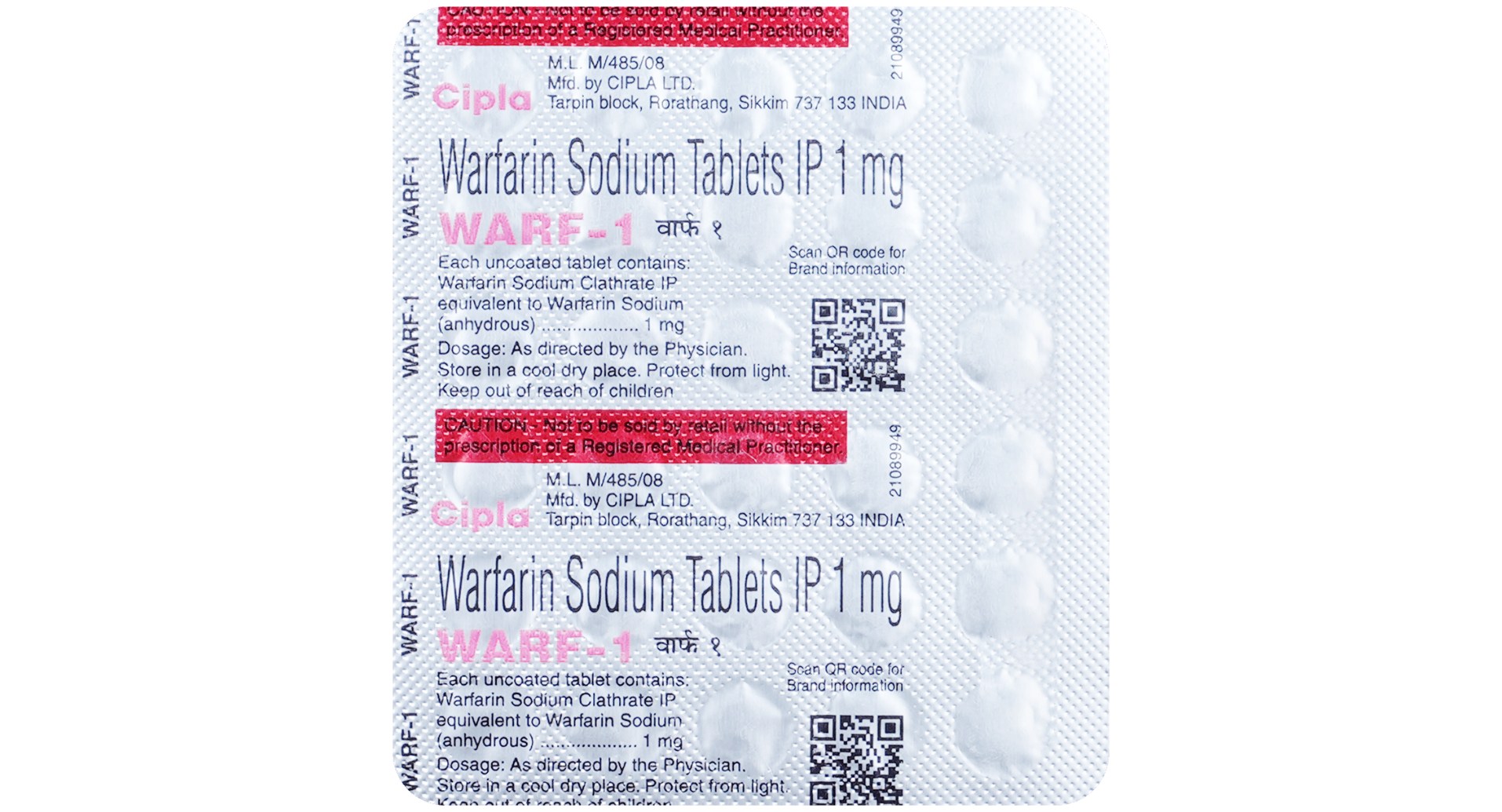 Warf 1mg Tablet