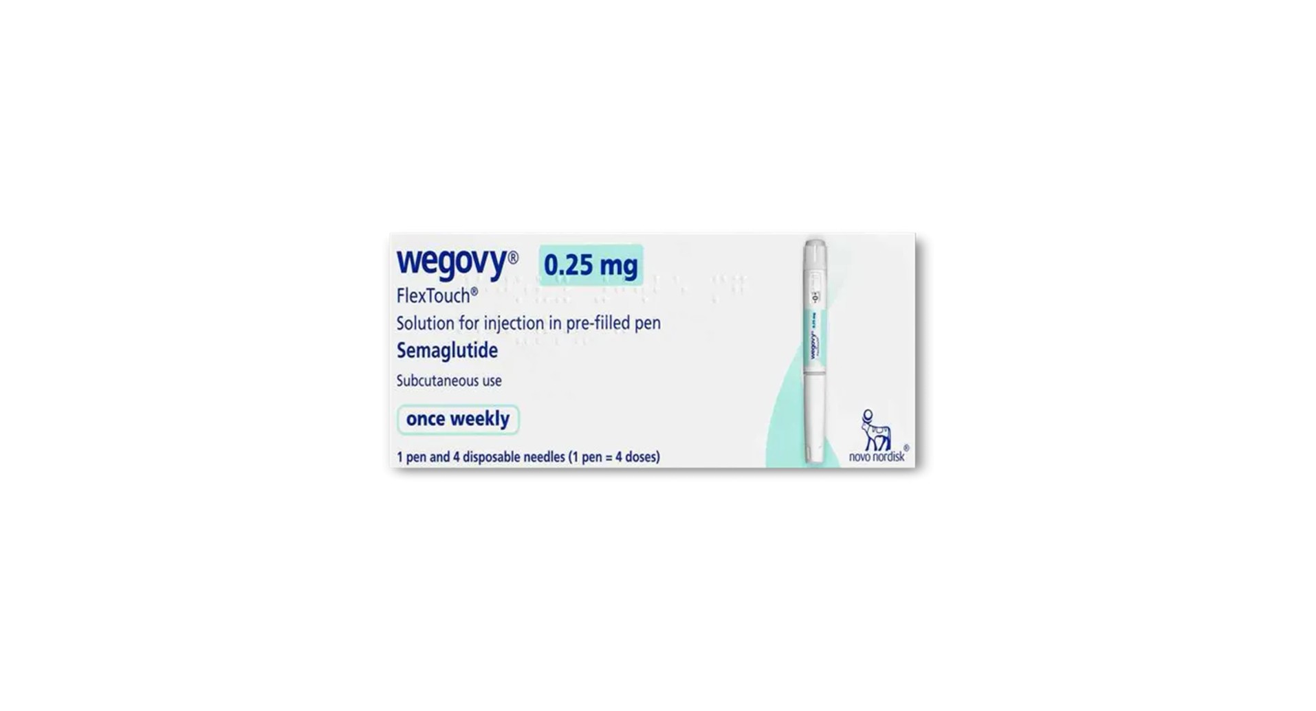 Wegovy 0.25mg FlexTouch