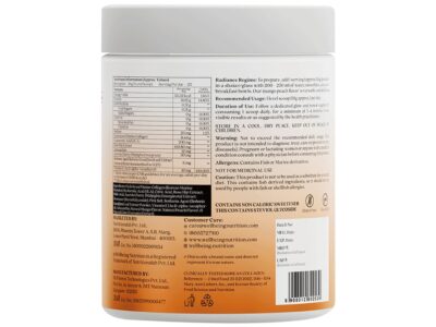 Wellbeing Nutrition Beauty Collagen Type I and III Mango Peach