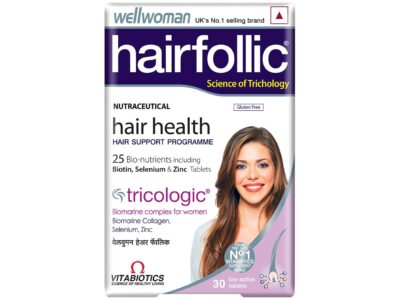 Wellwoman Hairfollic Tablet with Collagen Zinc and Selenium