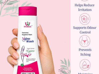Womize Vgine Intimate Wash for Women pack side view