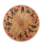 Wooden Spinner Wheel Game for Couples