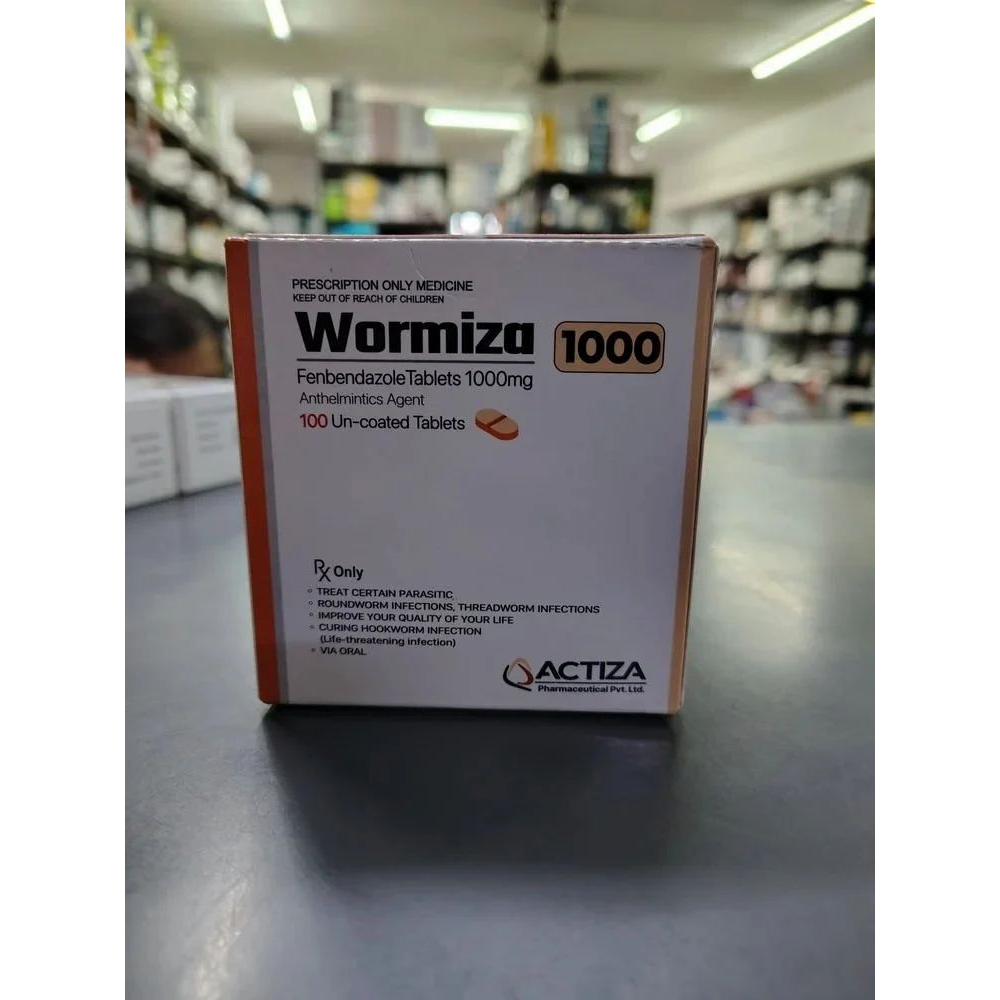 Wormiza 1000mg Fenbendazole Tablet
