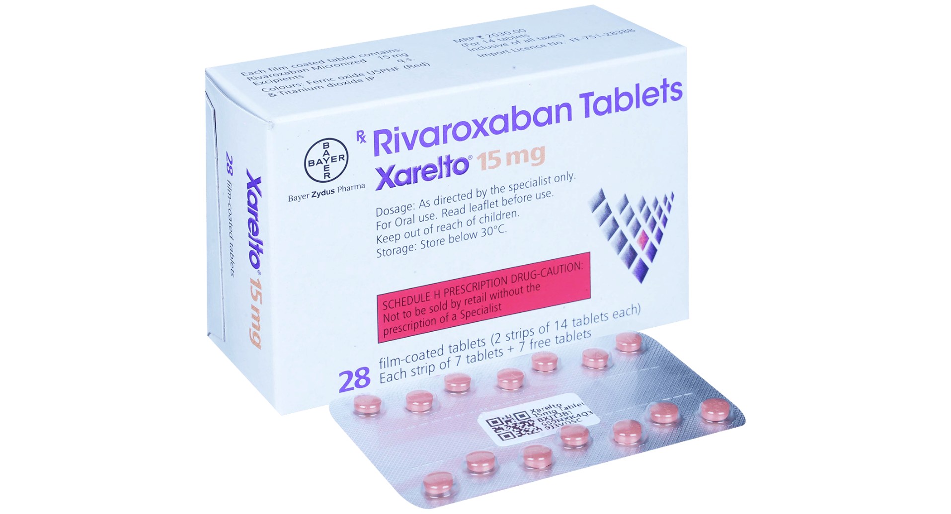 Xarelto 15mg Tablet