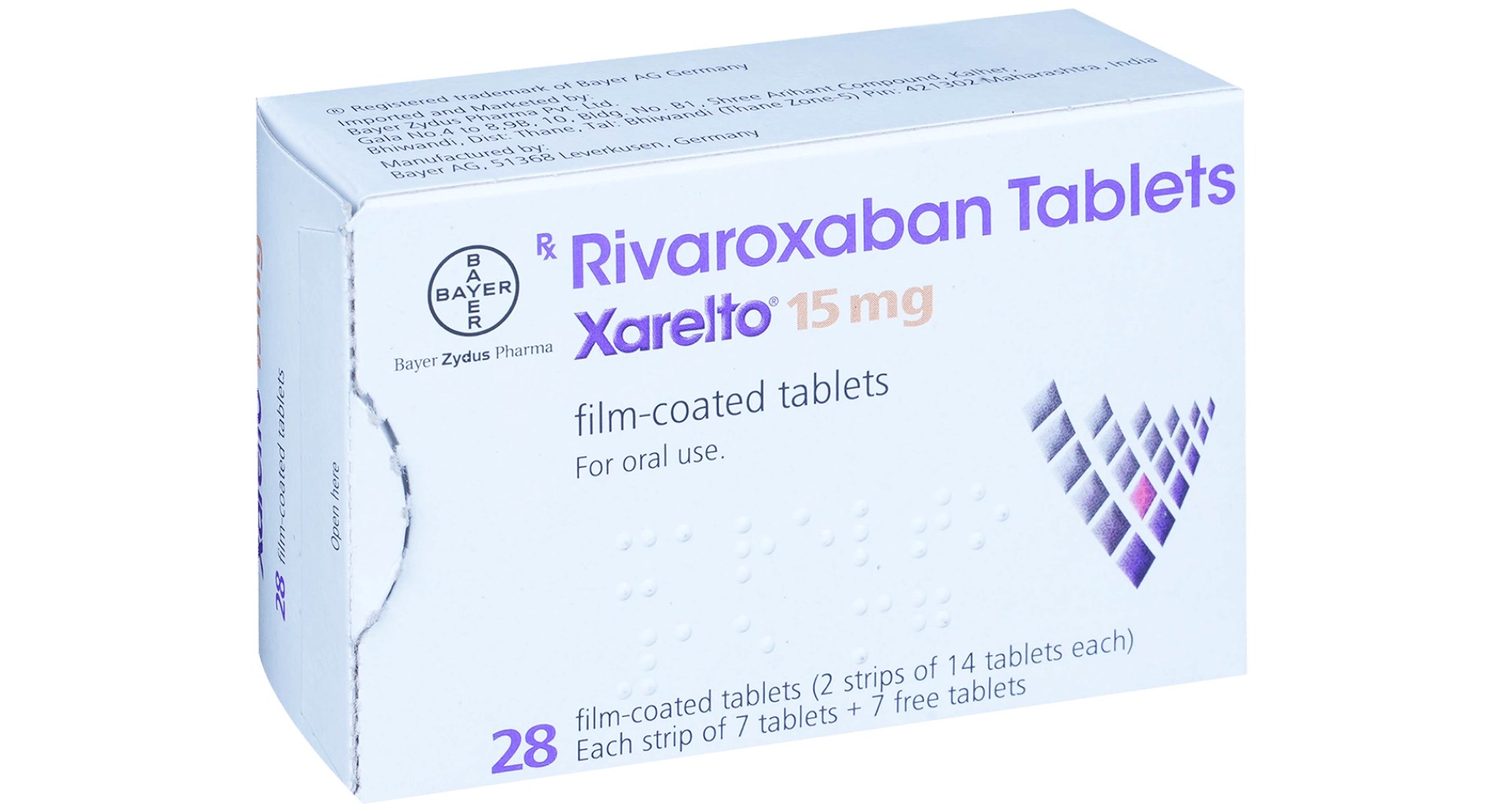 Xarelto 15mg Tablet